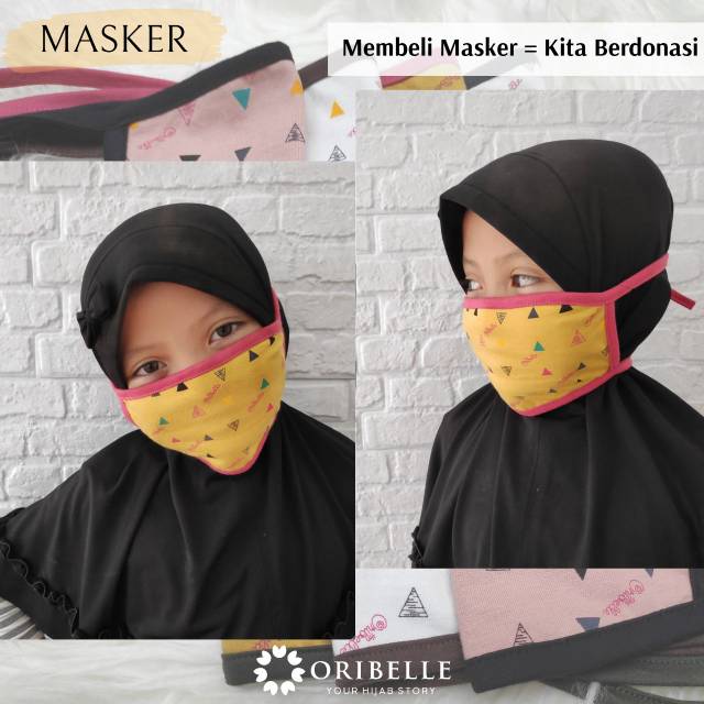 MASKER KAIN BAHAN KAOS II ORIEBLE