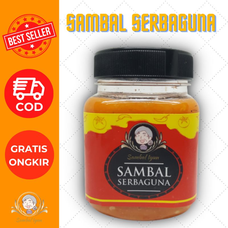 

sambal serbaguna pedas Sambal iyun / sambel serbaguna / Sambal serbaguna pedes/ Sambal cocol best seller -Smbal Iyun