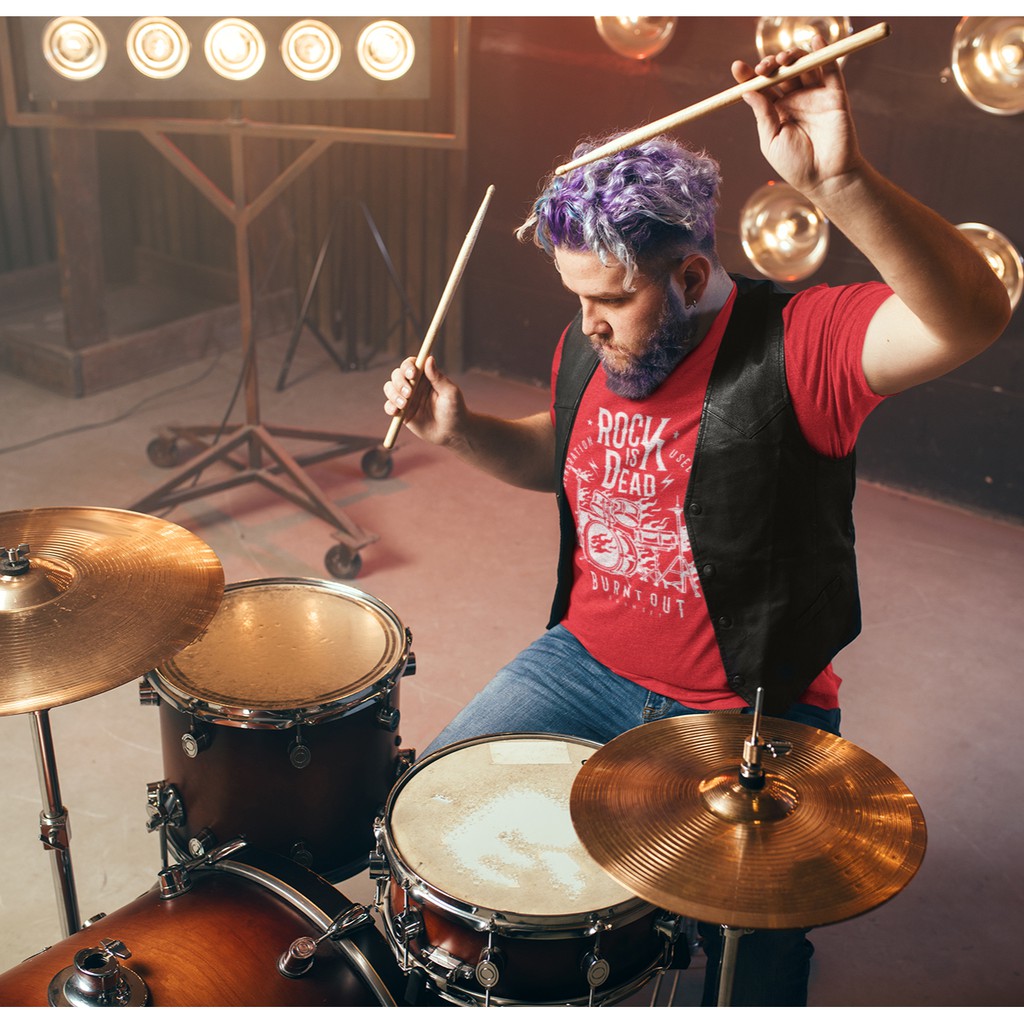 Kaos Distro Rock is Dead Drum Drummer produk lokal kualitas Premium bisa COD