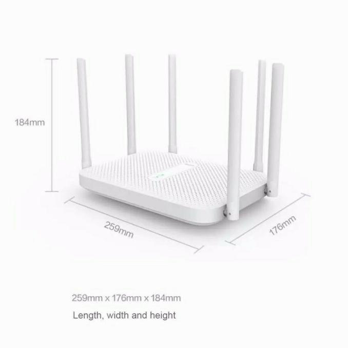 Router Xiaomi AC2100 WiFi Extender Repeater Gigabit 6 Antena