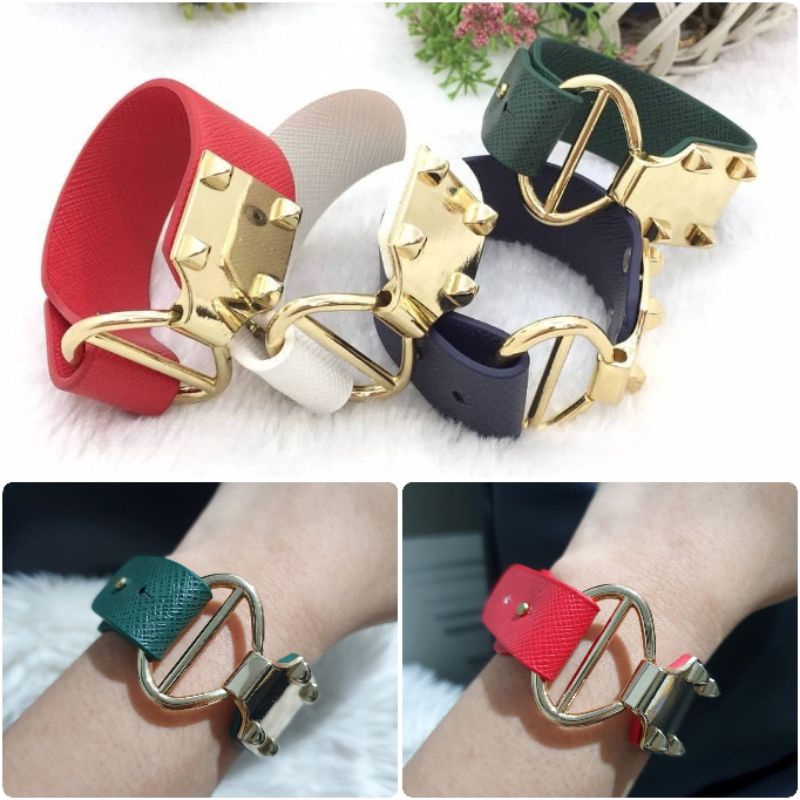 Promo Gelang Kulit Branded Band H Branded band Kulit epsom Premium Quality Gelang tangan Kulit Fashion import branded band Gk201