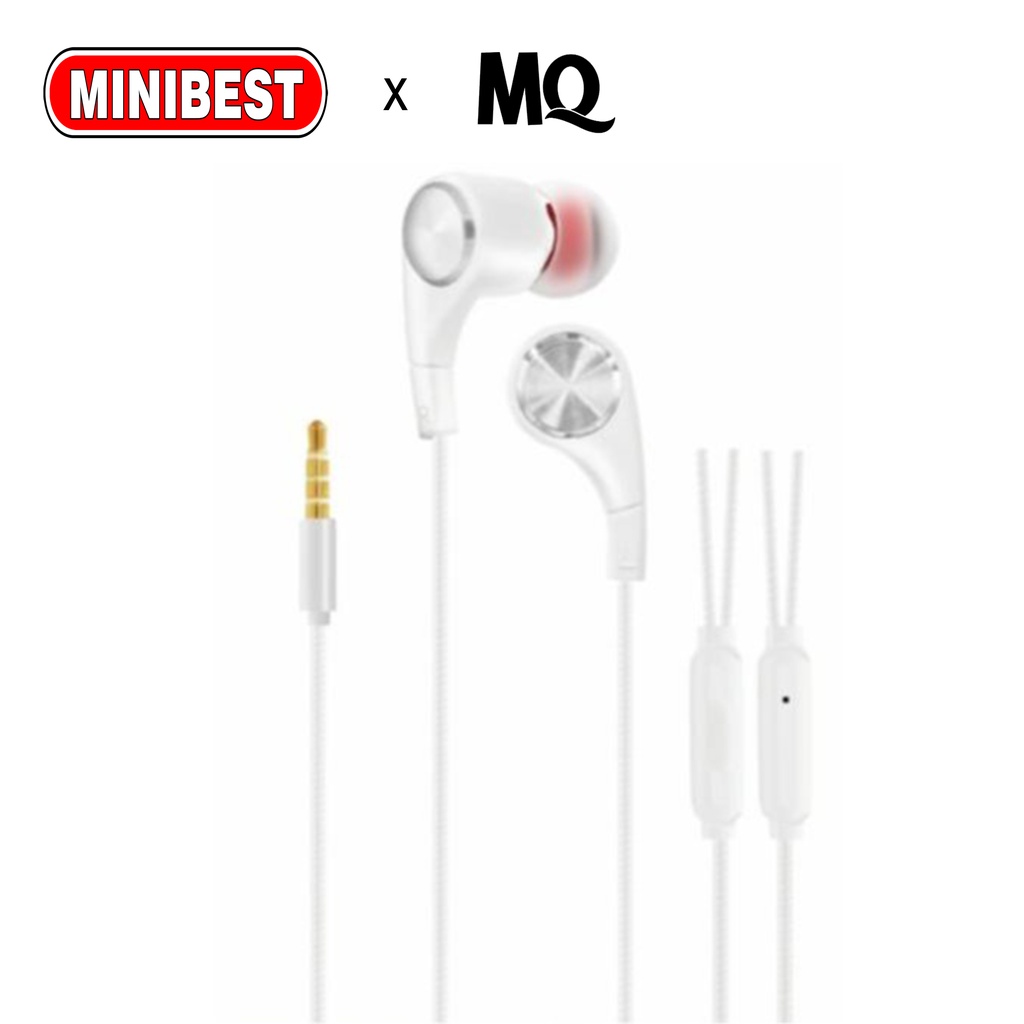 [MB] Original Stereo Headset/Earphone/Handsfree Magnetic Super Big Bass MQ123