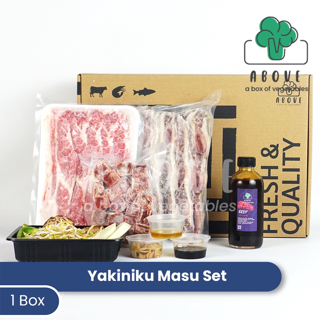

Yakiniku Masu Package (4-6 orang) - Box Set ABOVE