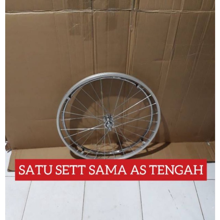 pelek kursi roda uk 24/roda belakang kursi roda