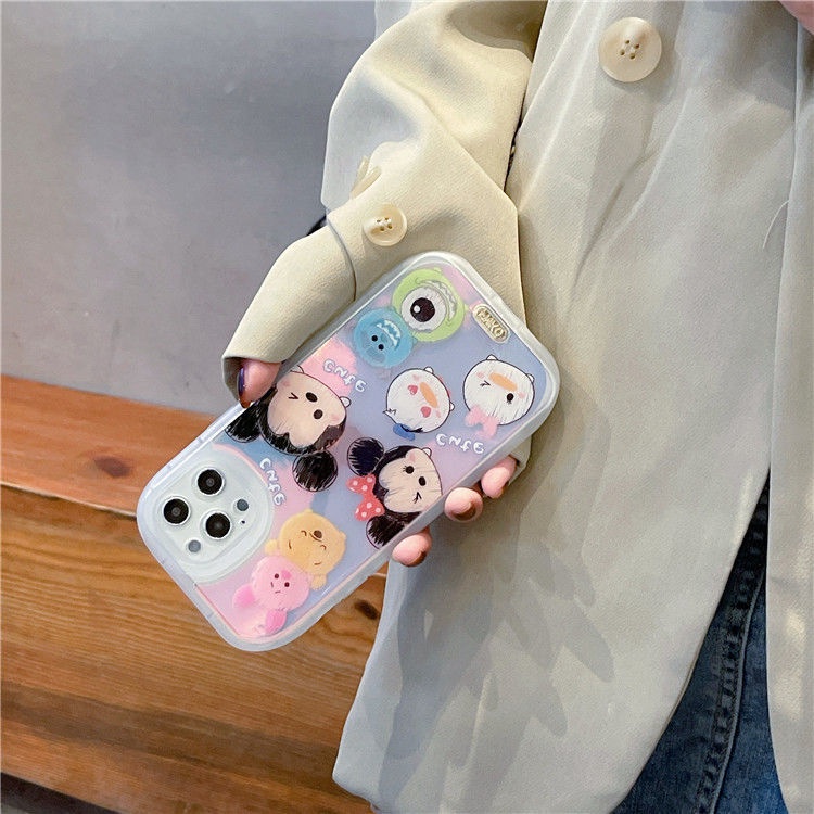 Casing Soft Case Motif Kartun Untuk IPhone 12 13 11 Pro Max X Xs Max Xr 3326