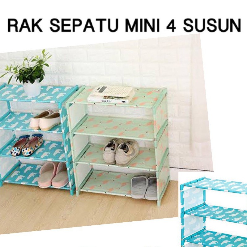 RAK SEPATU MINI PORTABLE