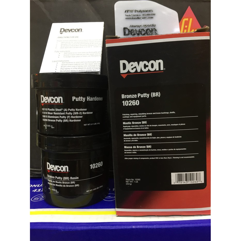 Devcon bronze putty br devcon 10260