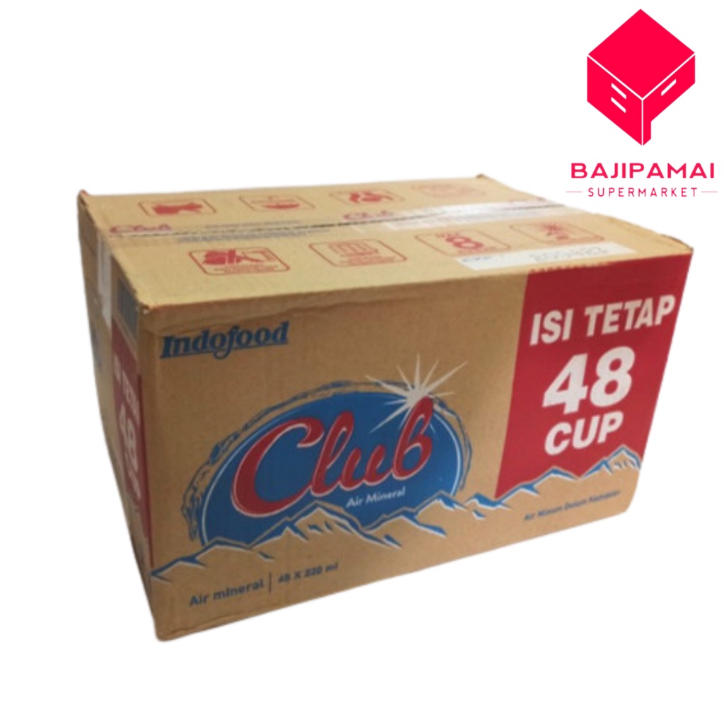 Jual Air Mineral Club 220ml Dus Shopee Indonesia 8163