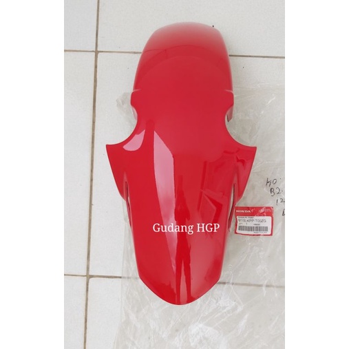 Fender Front Red Ferrari Spakbor Depan CBR150R CBU CBR250R CBU 61100-KPP-T00ZG Ori Honda Genuine Par