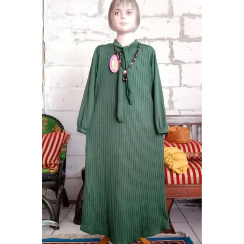 GAMIS PLISKET ANAK TANGGUNG//Gamis Plisket Tali Anak Usia 4 sampai 7 tahun