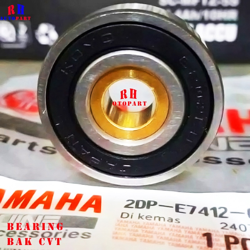 Bearing Laher Bak CVT Nmax 6202 Kuningan Bearing Bak Cvt Nmax Mio M3 Lexi Aerox Soul GT 125 Bearing lahar laher bak cvt N Max bearing Bak CVT 2DP Kuningan