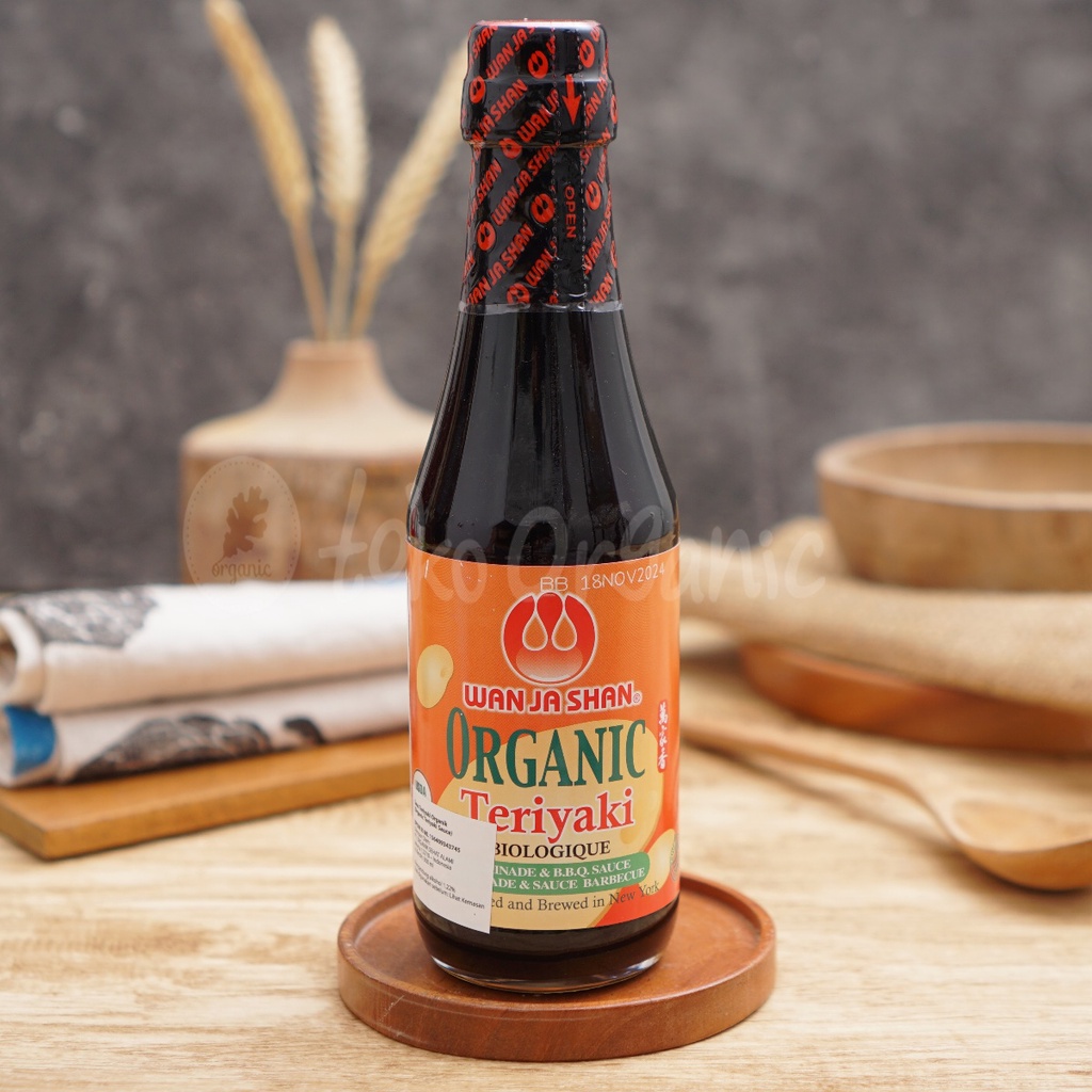 

Organic Teriyaki Sauce 296ml - Wan Ja Shan
