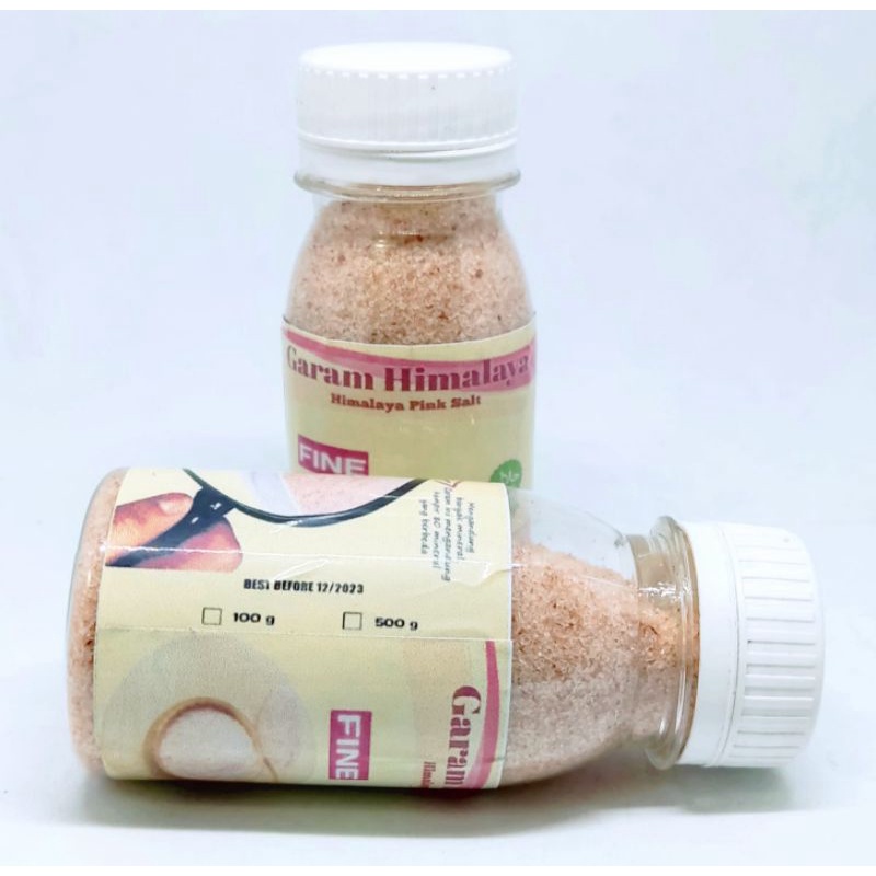 Garam Himalaya Pink Salt//Halus Organic Kemasan Premium 100gr