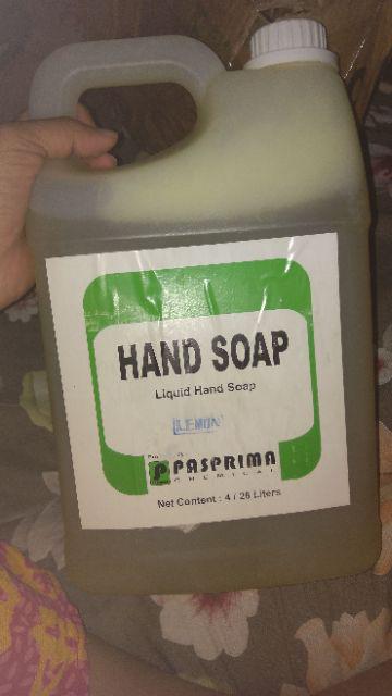 Sabun Cuci Tangan /handsoap Liquid Literan (bs Grab/gojek)