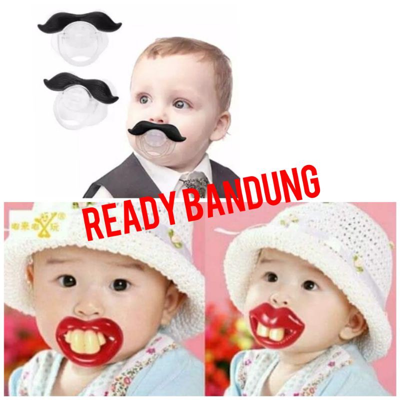 GIGITAN BAYI EMPENG LUCU , EMPENG GIGI, EMPENG KUMIS DOT BAYI