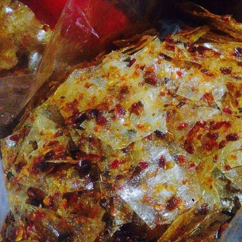 

KERIPIK KACA 1kg / KRIPCA / KERIPIK BELEDAG PEDAS DAUN JERUK