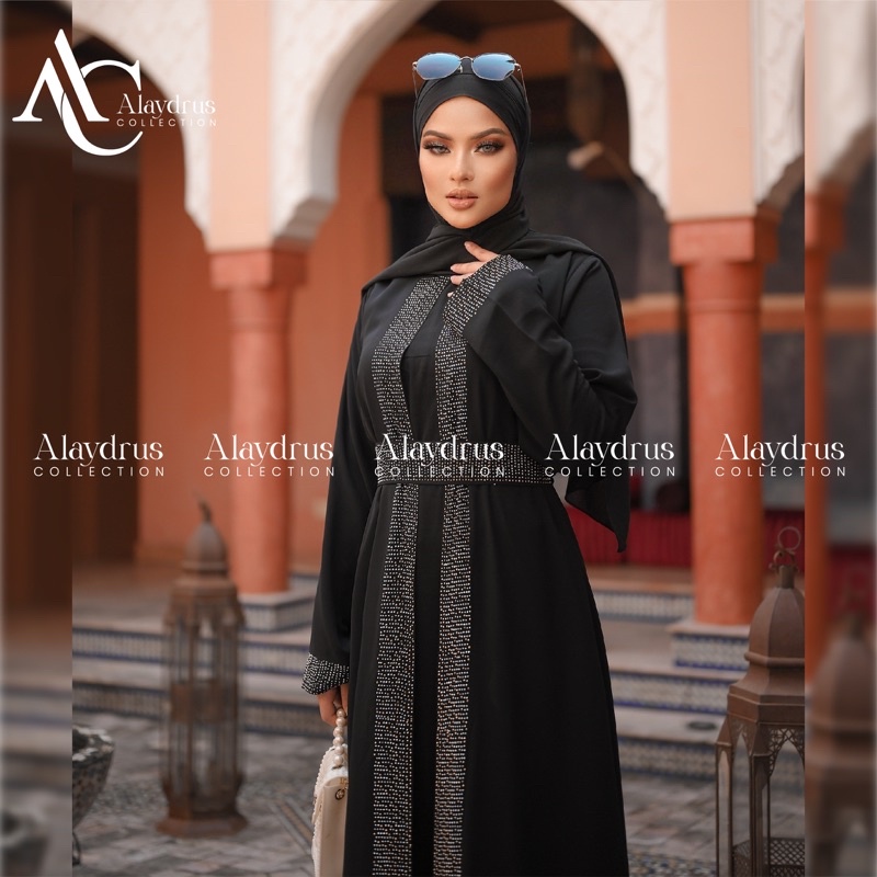 Baju Muslim Abaya Bordir Arab Saudi Bordir Zephy Turki 544