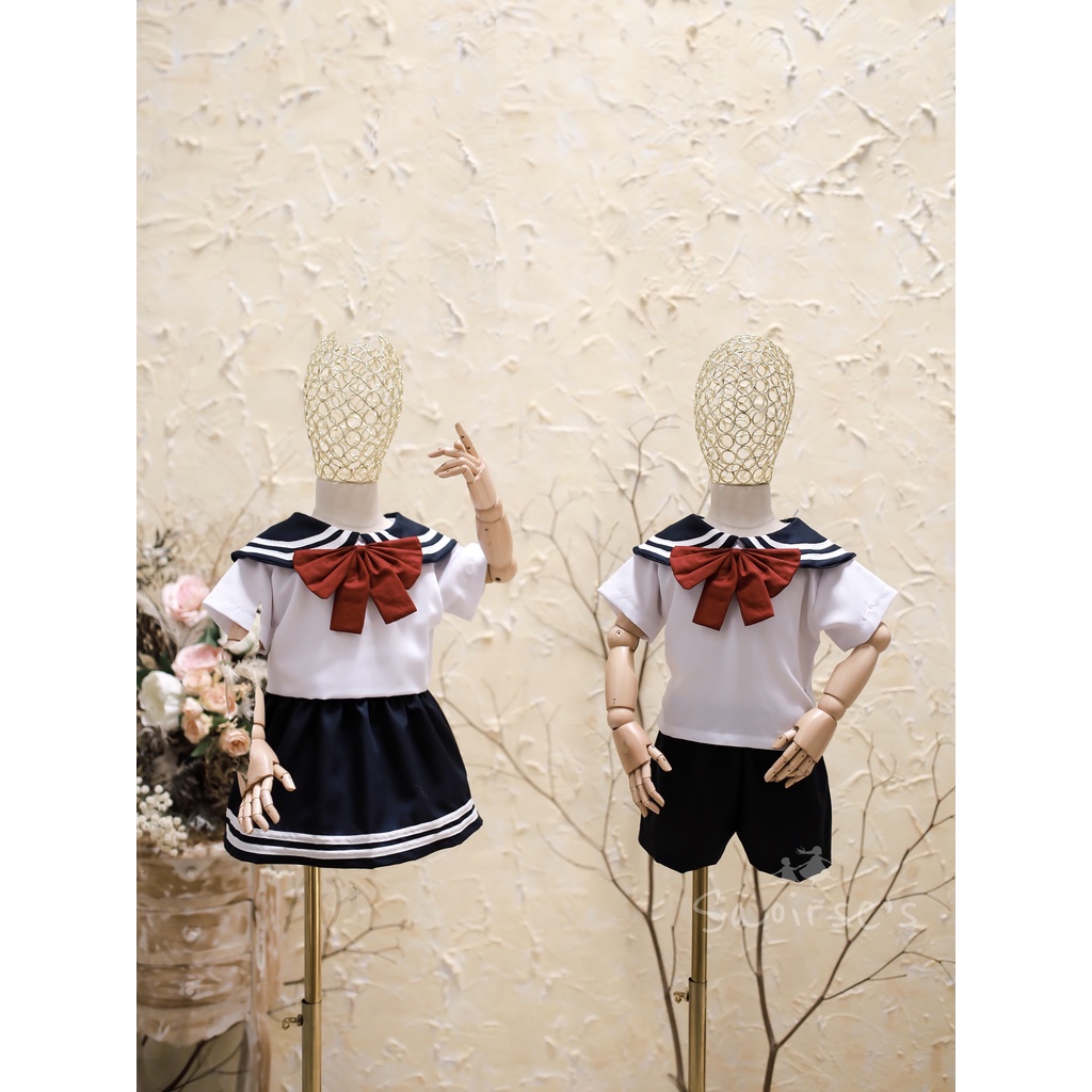 SAOIRSE'S Sailormoon - Seragam Sekolah Seifuku Uniform Jepang PAUD/TK Anak Perempuan Laki Laki 2-8Th