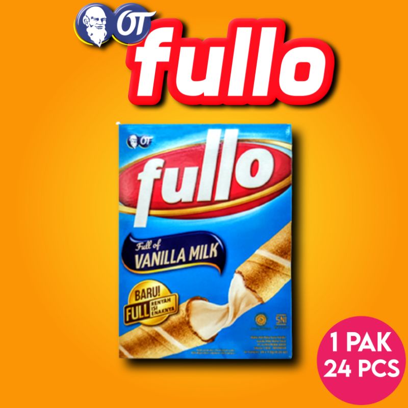 

Fullo Wafer Roll Vanilla Milk 7,5gr - 1pack 24pcs eceran 500