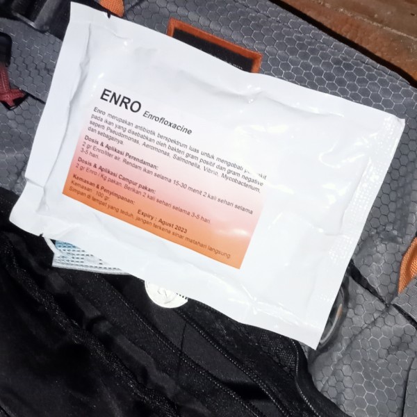 Enro Obat Antibiotik Ikan 100 gram