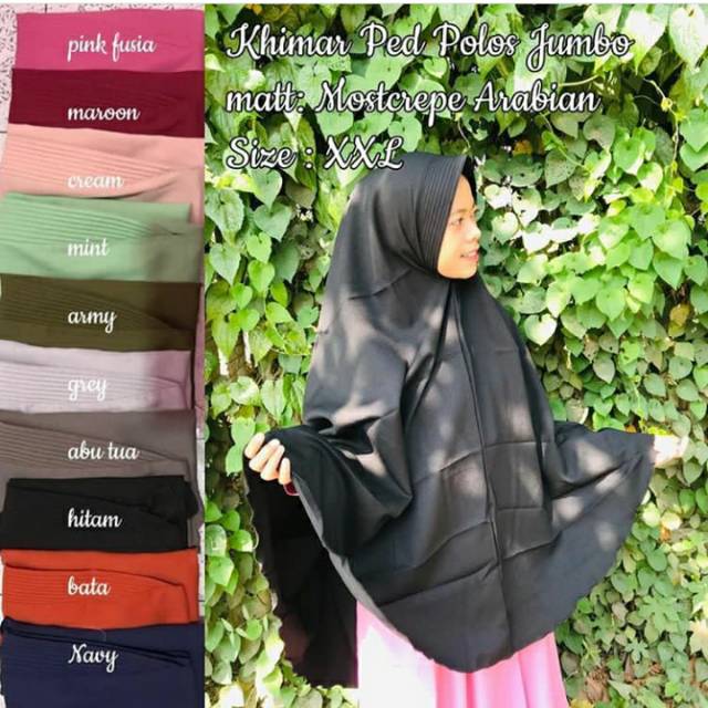 Khimar jumbo xxxl