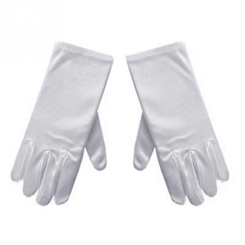 SR57 Kid gloves Sarung tangan polos Anak Satin imitasi