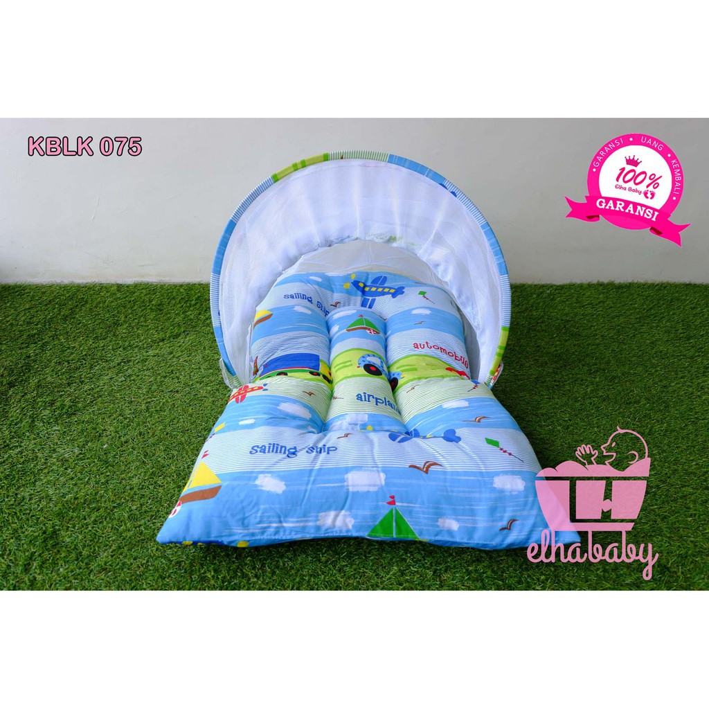 Kasur Bayi Perlengkapan Tidur Bayi Tempat Tidur Bayi Kelambu Murah-2