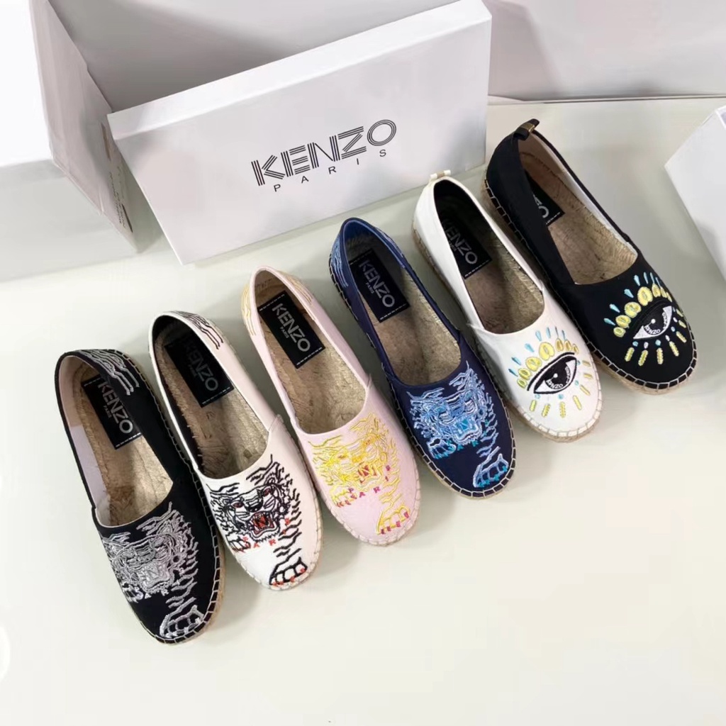 kenzo tiger head fisherman shoes