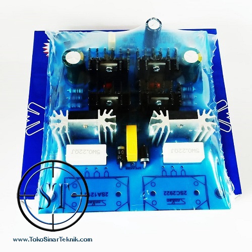 Kit Super Driver Power Amplifier Mono 3 Stage 3 Tingkat System 400-1200W PCB Fiber TR TIP 2955-3055 BL-151