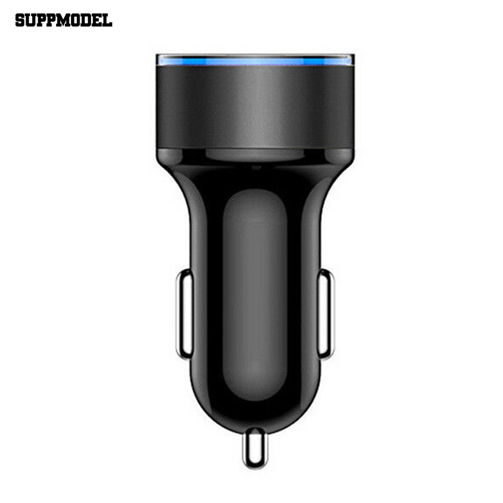 Adaptor Charger Mobil USB LED Digital Cepat 5V 3.1A