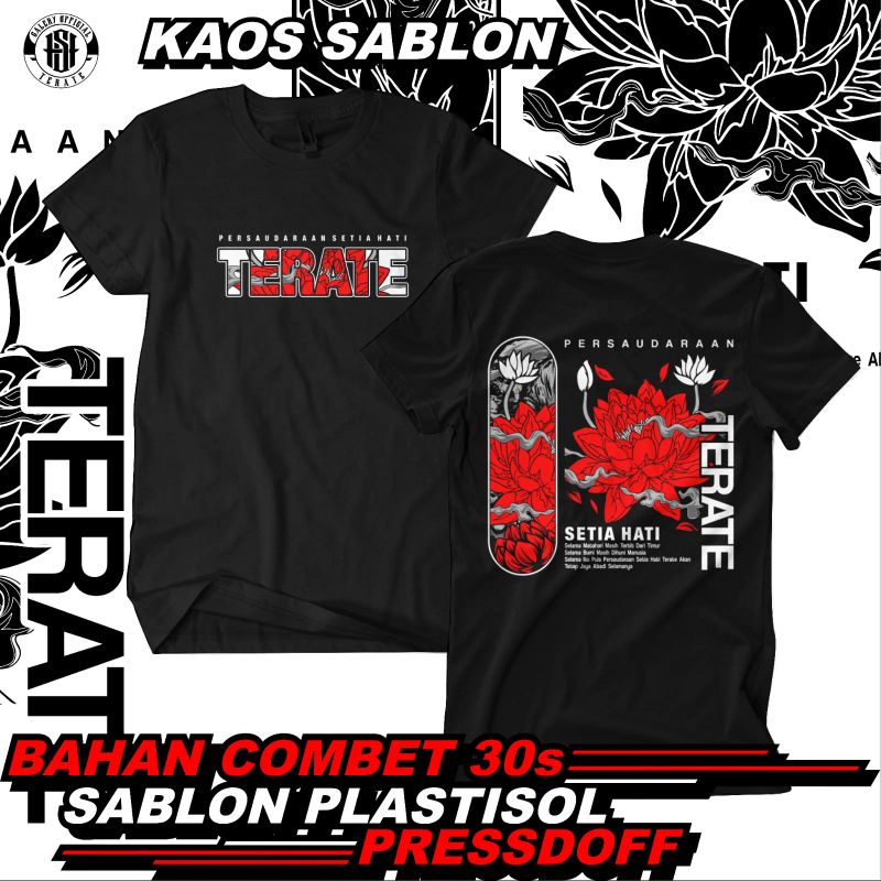 KAOS PSHT DESAIN 2022 KAOS TERATE DISTRO KAOS PSHT PREMIUM