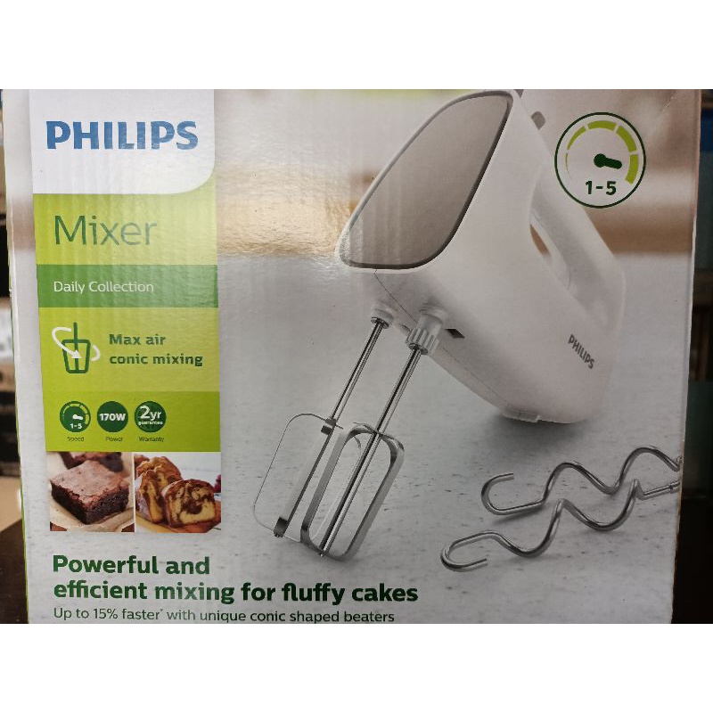 PHILIPS HAND MIXER PENGADUK ADONAN KUE HR1552 HR1552 GARANSI RESMI PHILIPS 2 TAHUN