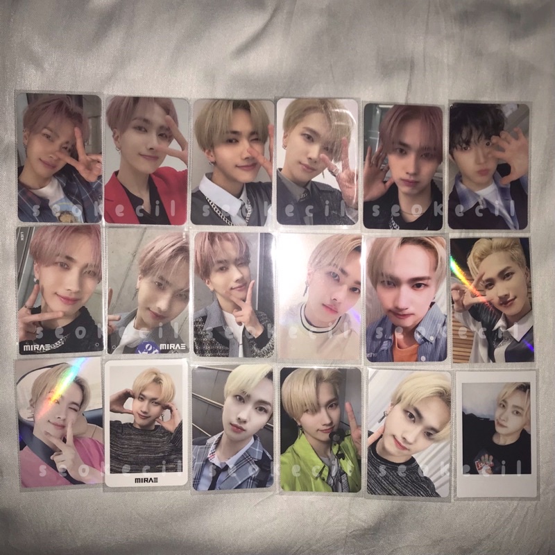 LIEN SHIMADA SHOUU YUBIN PHOTOCARD MIRAE Killa Album Makestar Witthdrama 1 2 3 4 Ktown WD Ungu Appli