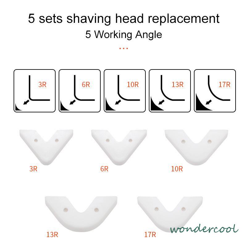 Pengikis Squeegee Logam Pengikis Squeegee Kaca Pengikis Sudut Sisa Lem Kecantikan Alat Jahit Set Squeegee-Won