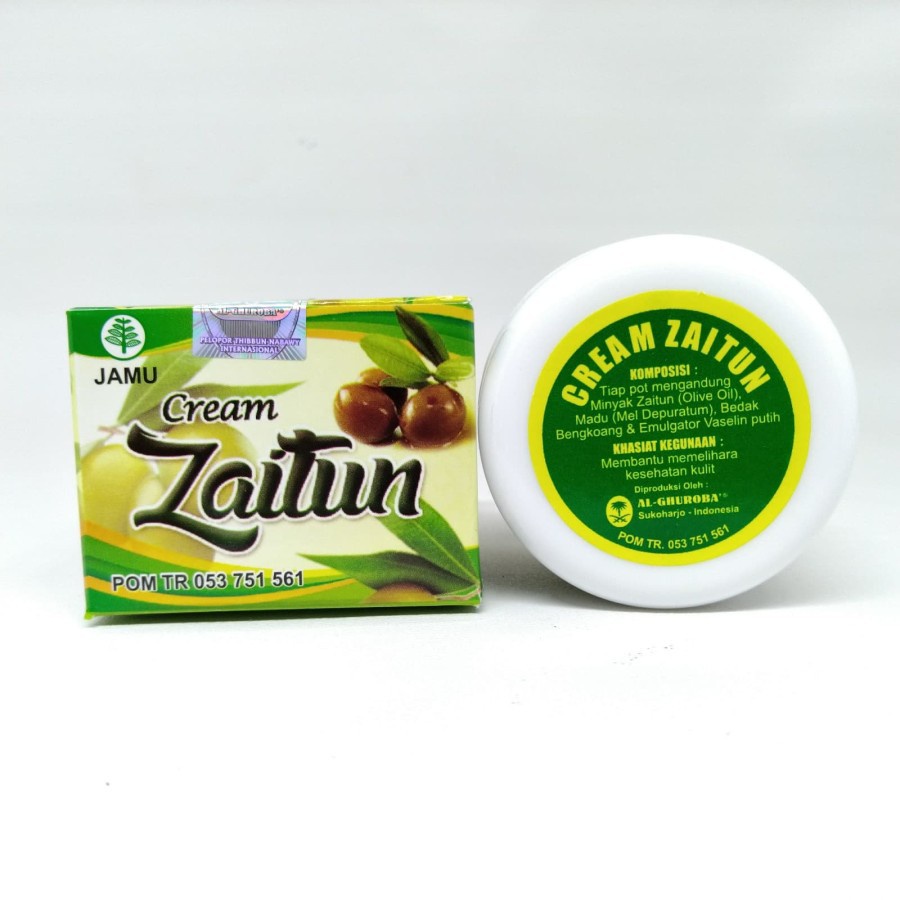 Cream Zaitun Al Ghuroba - Cream Zaitun - Cream Wajah - Cream Kulit
