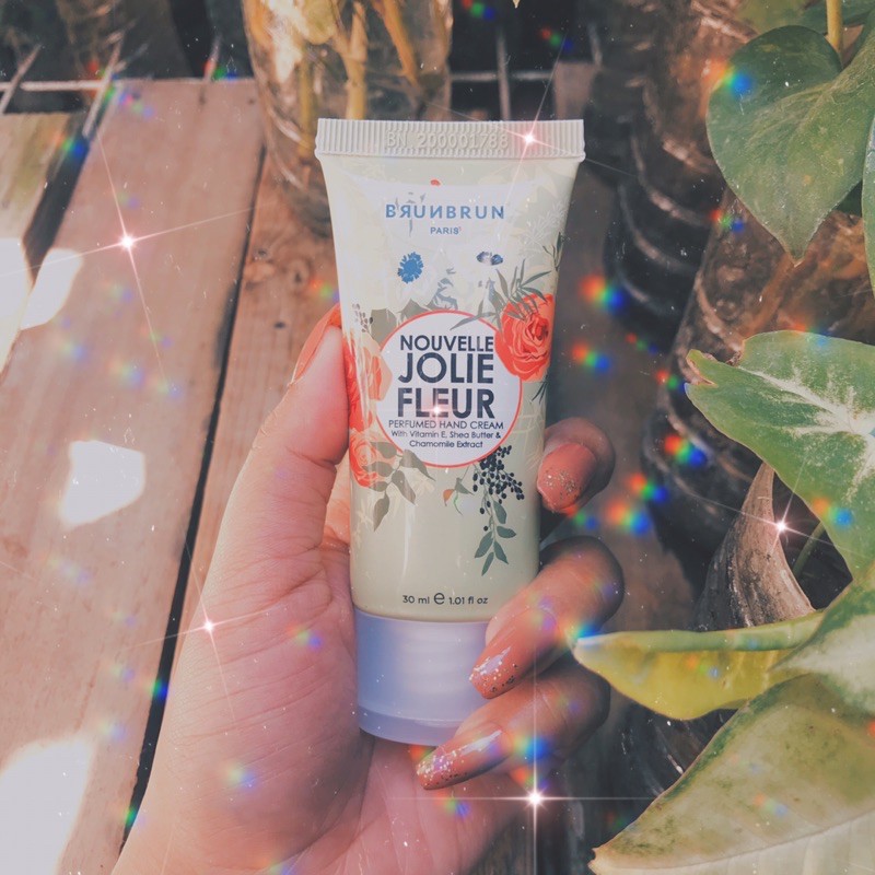 brun brun nouvelle jolie fleur perfumed hand cream