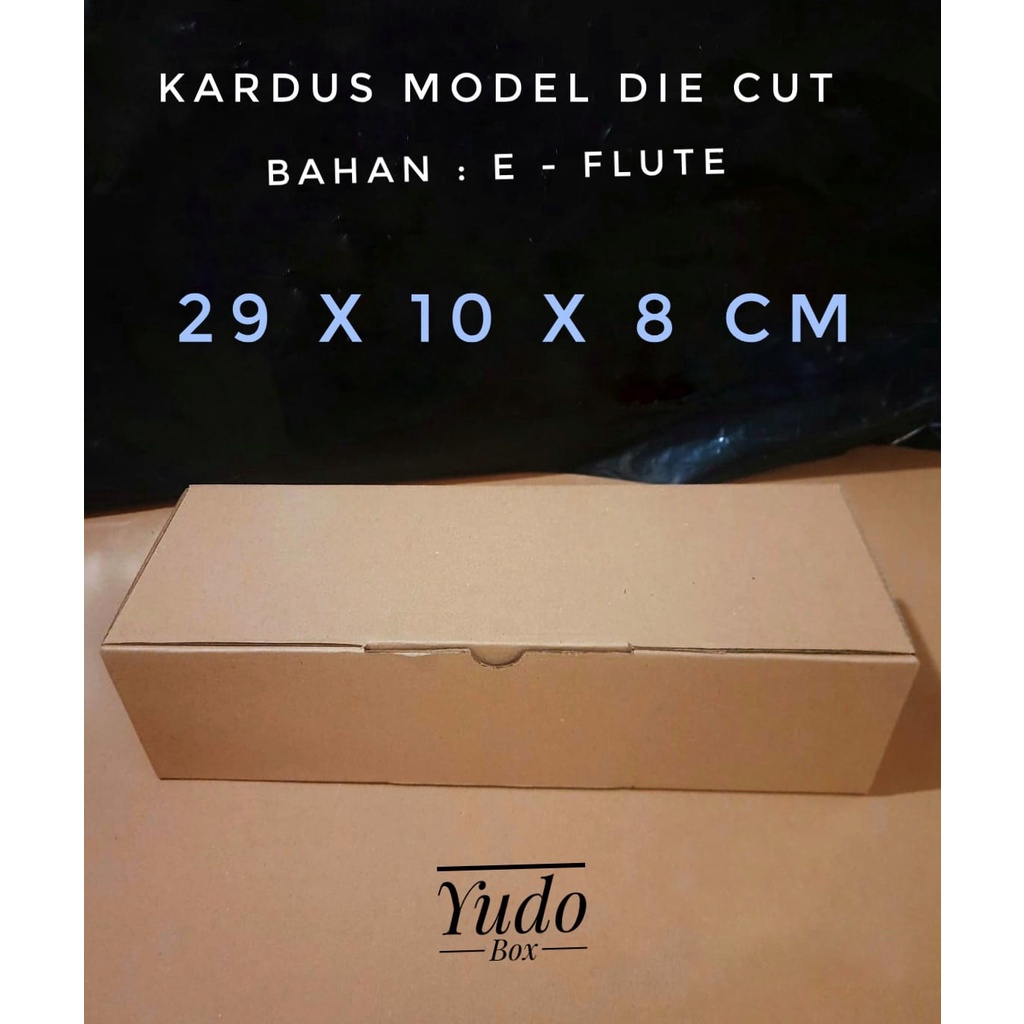 

Kardus Karton Uk, 29x10x8 cm...Die Cut U/ packing - aksesoris