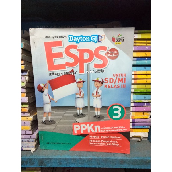 Buku Esps PPKn Untuk SD/MI Kelas 3 Erlangga