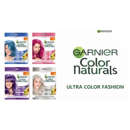 SACHET Garnier Cat Rambut Semir Color Naturals Ultra Express Creme Riche | Men Pastel Ash Blonde