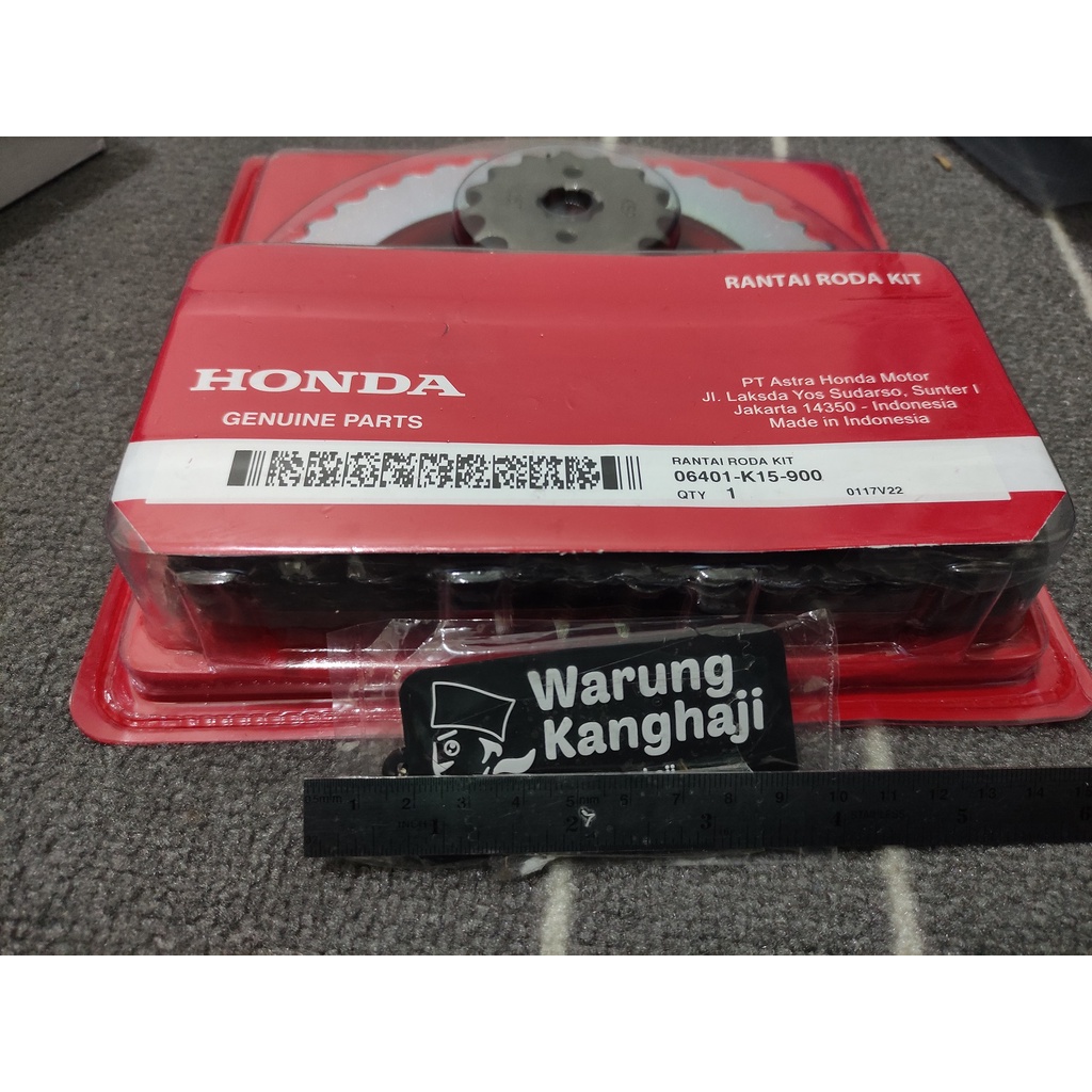 Rantai Gear Set Chain Kit Motor Honda CB150R CBR150R Old Series
