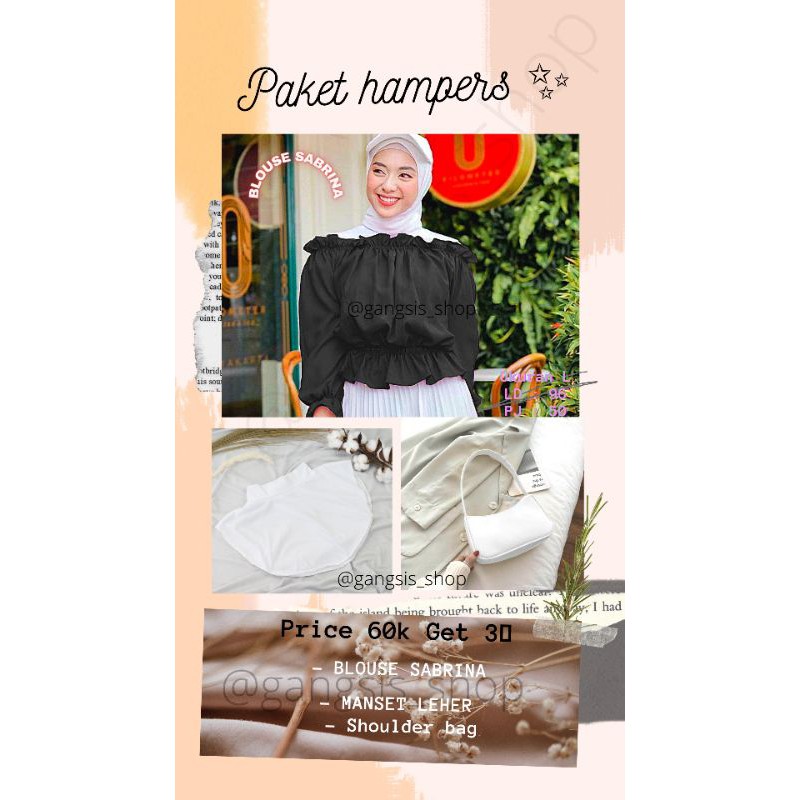 

GIFT BOX /HAMPERS WANITA/ HADIAH ULANG TAHUN/ SET FASHION /PAKET HEMAT