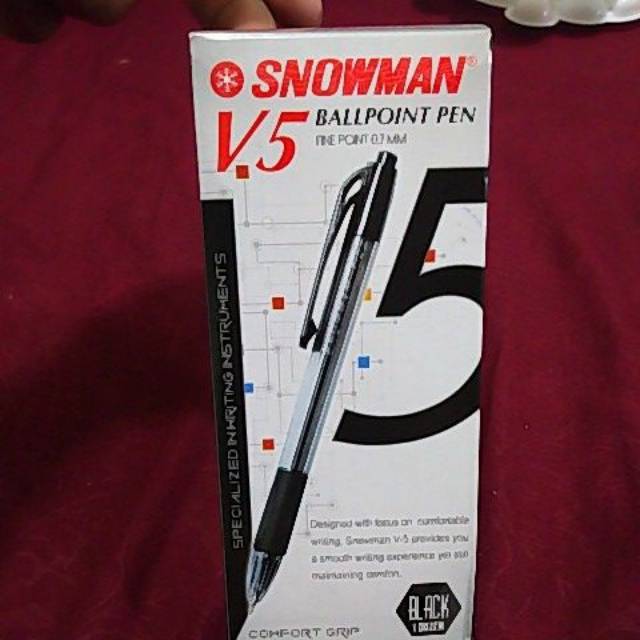 

Pulpen snowman V5