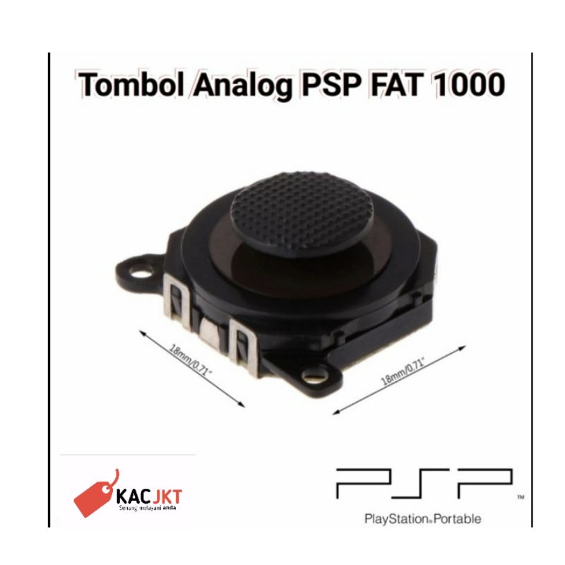 TOMBOL ANALOG PSP FAT SERI 1000 ANALOG PSP