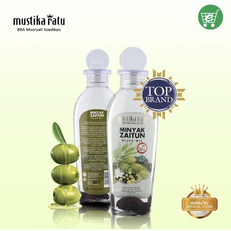 READY STOCK MINYAK ZAITUN MUSTIKA RATU 75 GRAM YG KECIL
