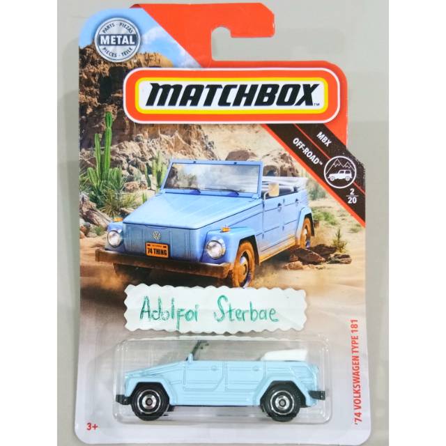 matchbox 74 volkswagen type 181