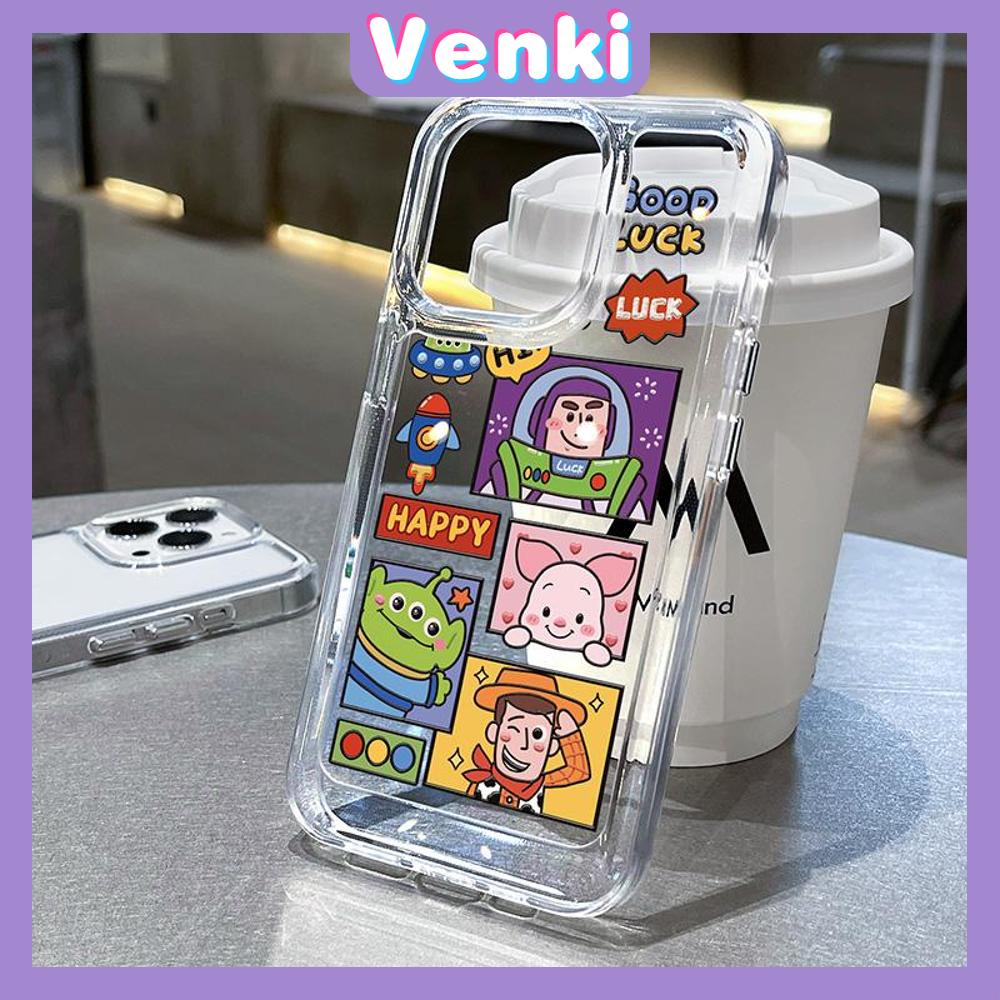 iPhone Case HD Acrylic High Quality Hard Shell Metal Button Protection Camera Shockproof Cartoon Cute Compatible with iPhone 14 Pro Max 14 Plus 13 Pro Max 12 Pro Max 11 XR 7Plus