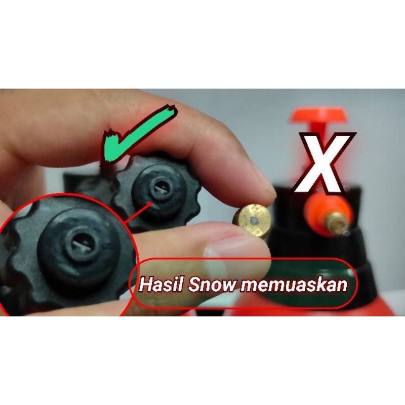 Snow Wash Buat Salju Motor &amp; Mobil Foam