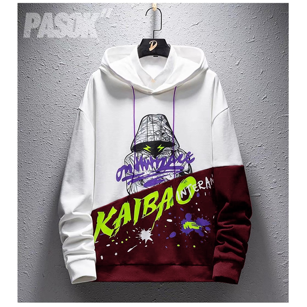 SWEATER HODDIE LENGAN PANJANG KAIBO