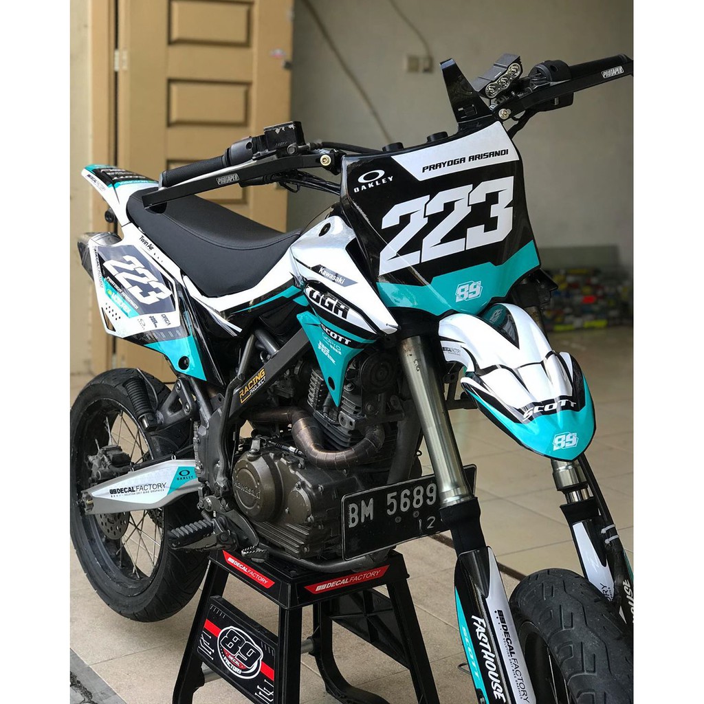 DECAL STIKER KLX BF DTRACKER GORDON PREMIUM CUSTOM DESAIN Shopee