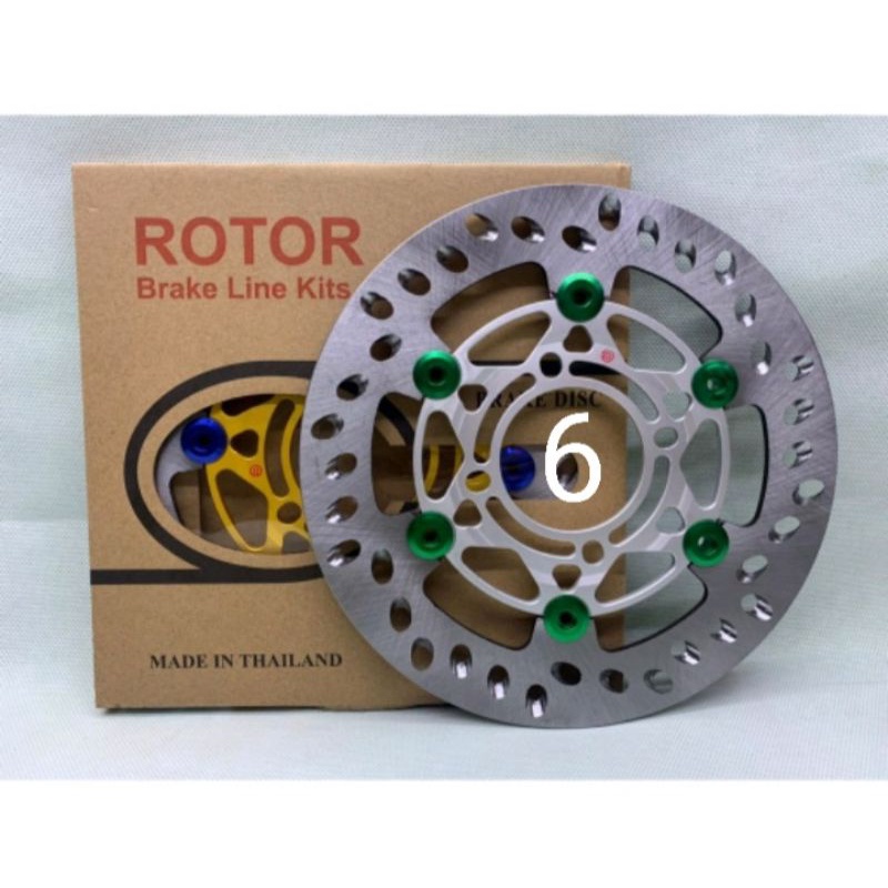 Disc cakram depan Rotor 3 Dimensi 220mm Front Disc Brake 220mm 3D Rotor Brembo